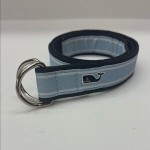 Vineyard Vines Blue and Navy Whale Belt